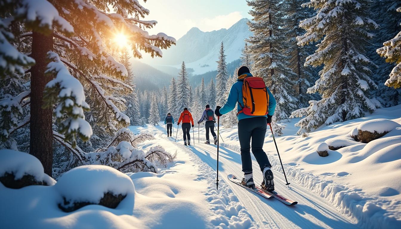découvrez nos cours de ski de fond dans le jura, adaptés à tous les niveaux pour profiter pleinement des paysages enneigés et améliorer votre technique.