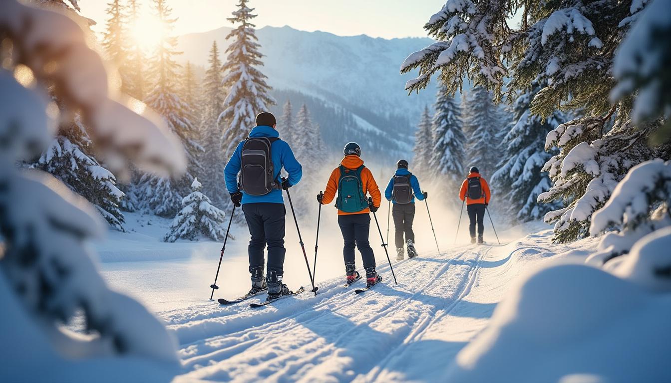 découvrez l'école de ski nordique vattay : cours pour tous niveaux, encadrement professionnel et paysages magnifiques pour une expérience unique en ski de fond.