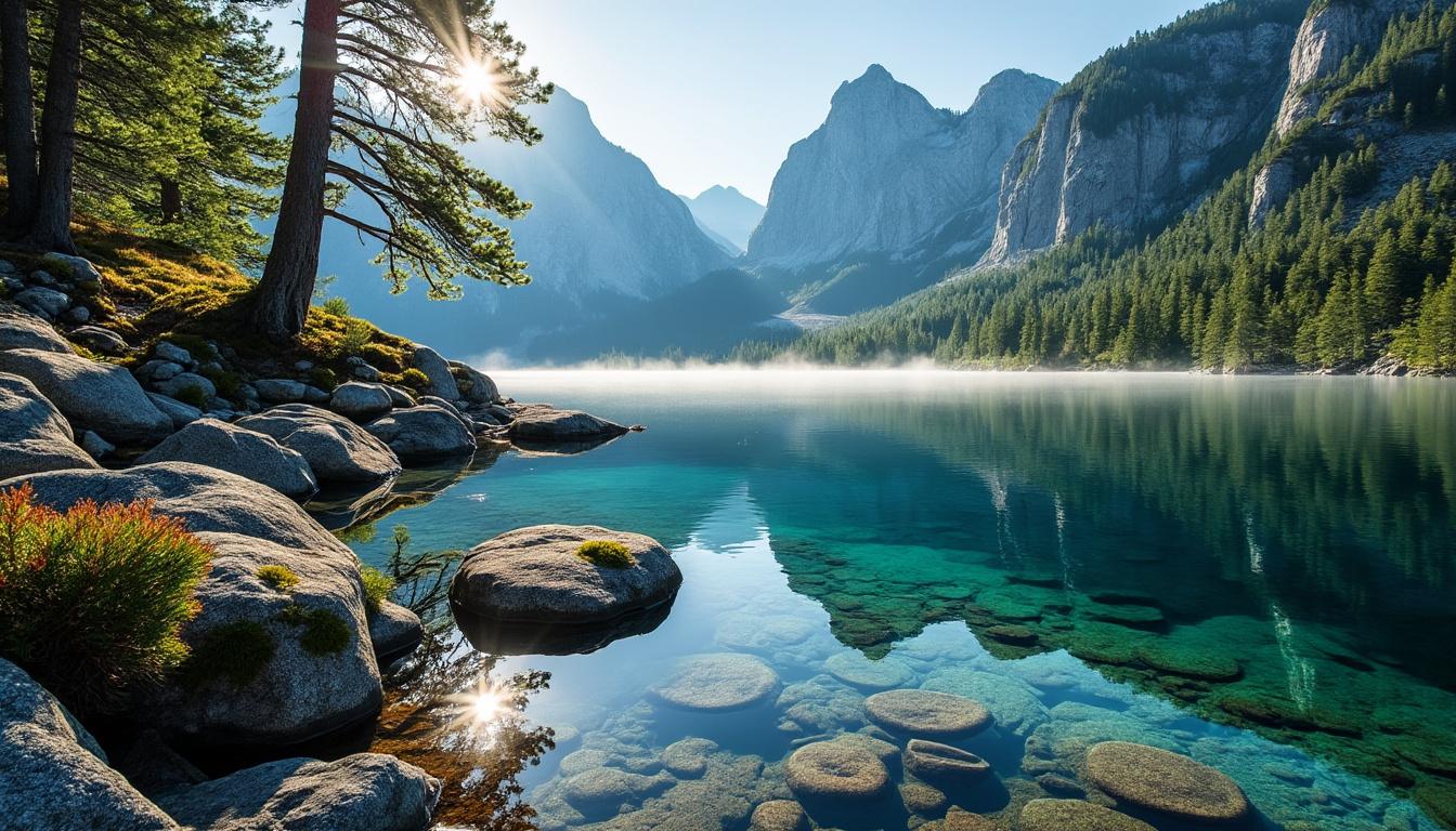 découvrez le lac du montagnon, un site naturel d'exception offrant des panoramas magnifiques et une ambiance paisible en pleine montagne.