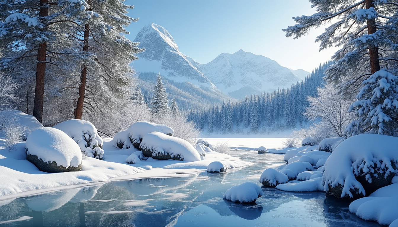 découvrez des paysages enchanteurs où il y a de la neige, parfaits pour les amateurs d'hiver et d'aventures enneigées.