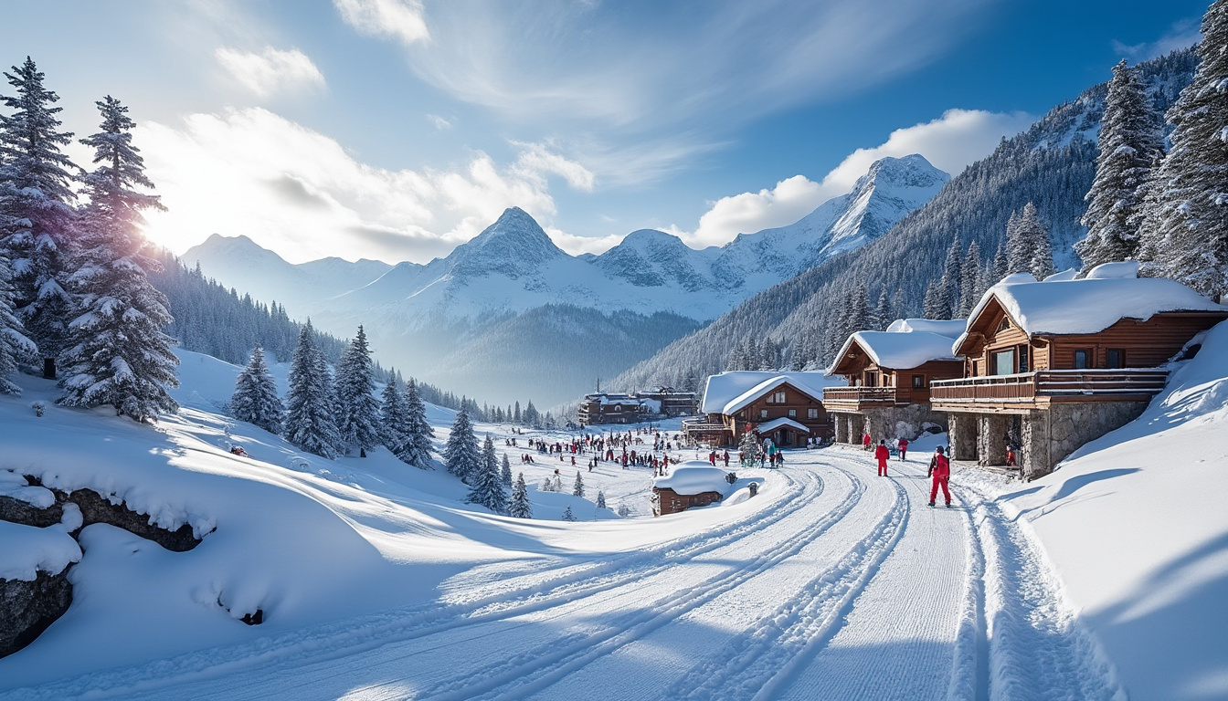 trouvez la station de ski la plus proche de votre position pour profiter rapidement des pistes et des activités hivernales.